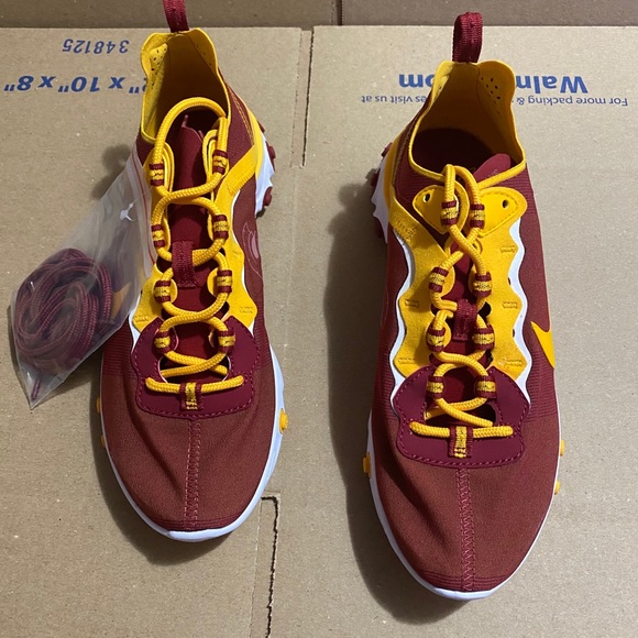 Size 6.5 Nike element 55 react USC Trojan - Picture 3 of 3